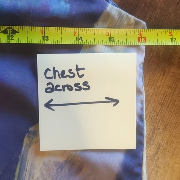 Against Nudity Montreal beautiful abstract watercolour sleeveless top - Picture 10 of 11